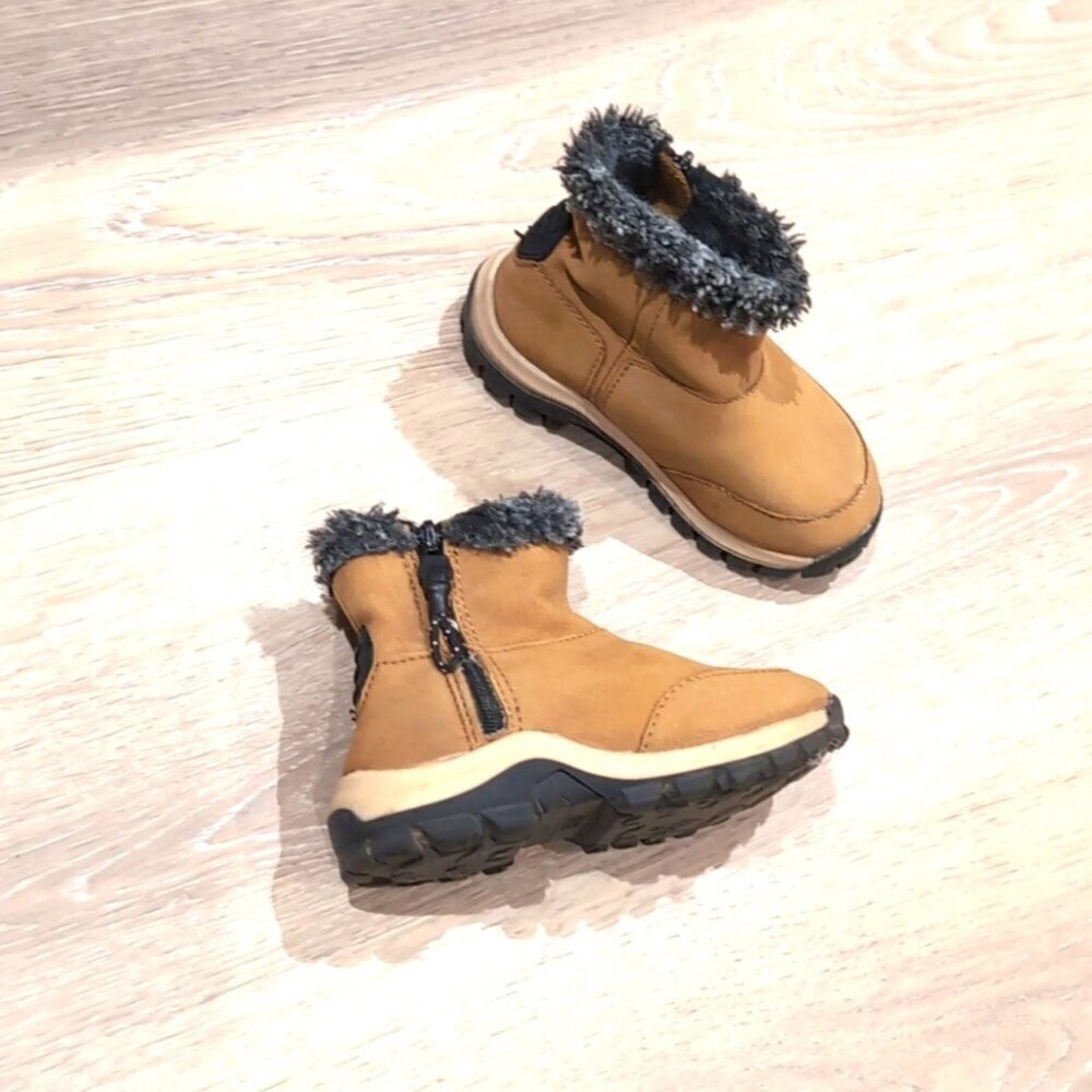 Zara brown boots for baby toddler size 5 toddler